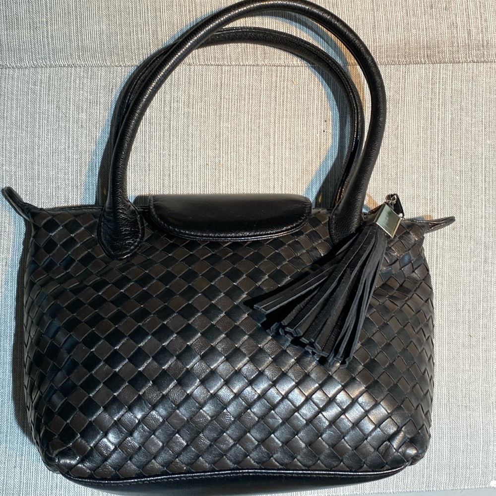 Never used vintage black/brown purse. Aspects by Lisette